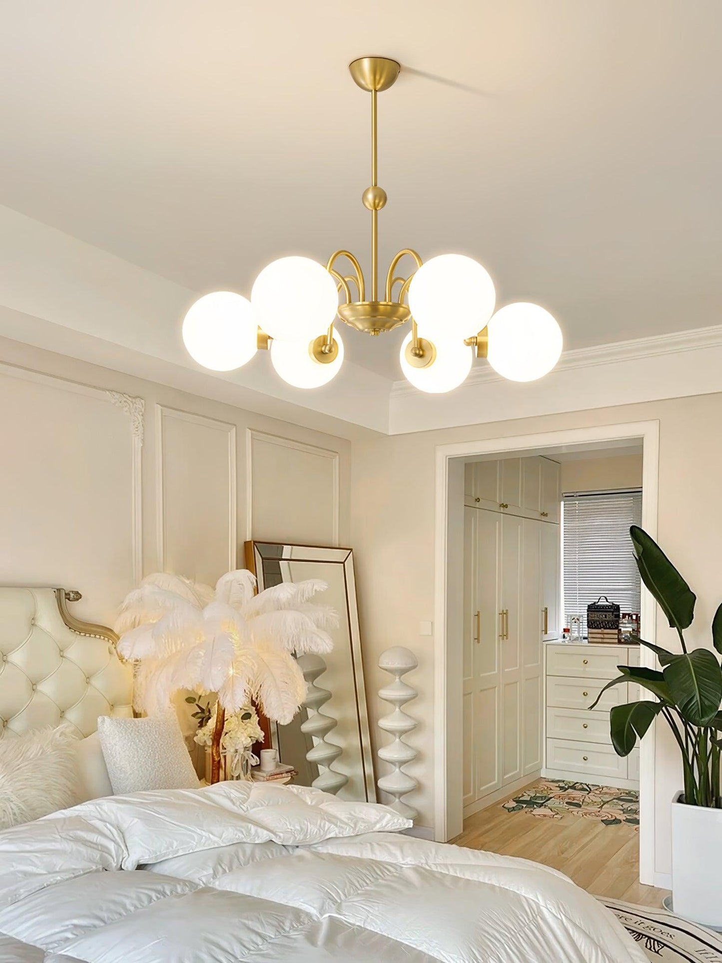 Yisu Brass Chandelier - YIOSI