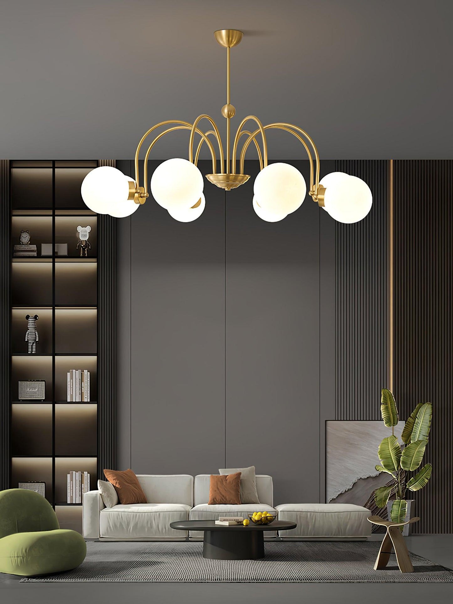 Yisu Brass Chandelier - YIOSI