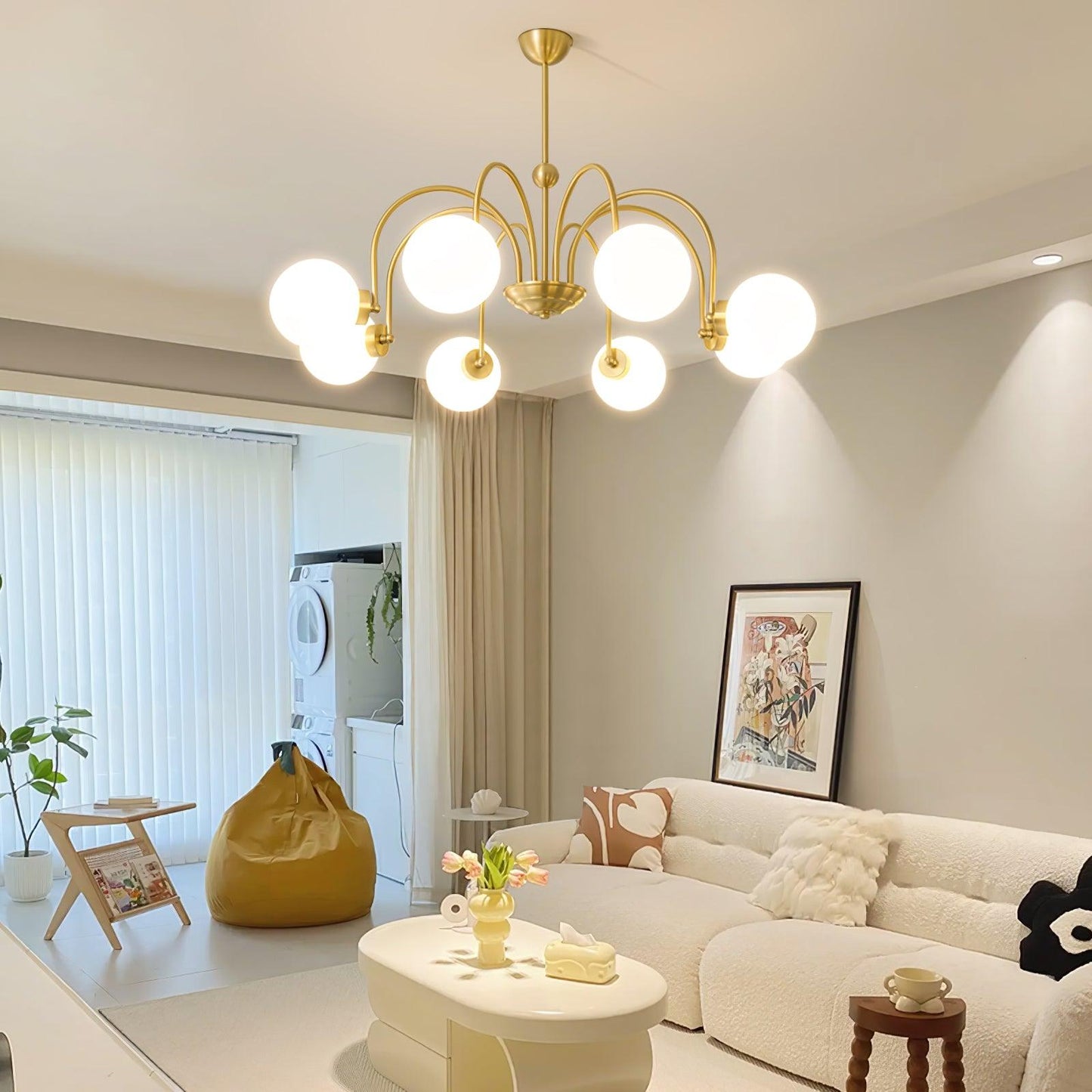 Yisu Brass Chandelier - YIOSI