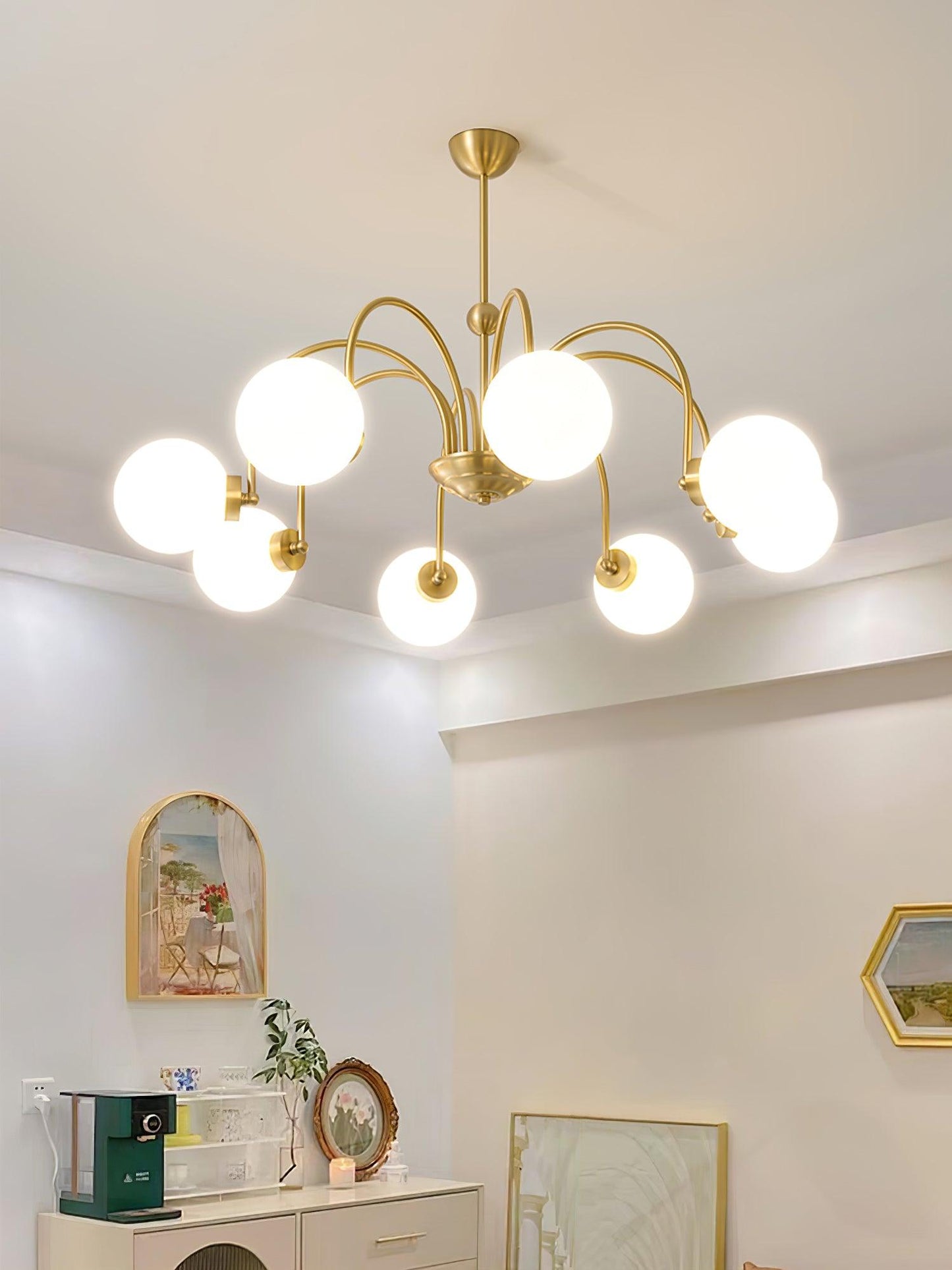 Yisu Brass Chandelier - YIOSI