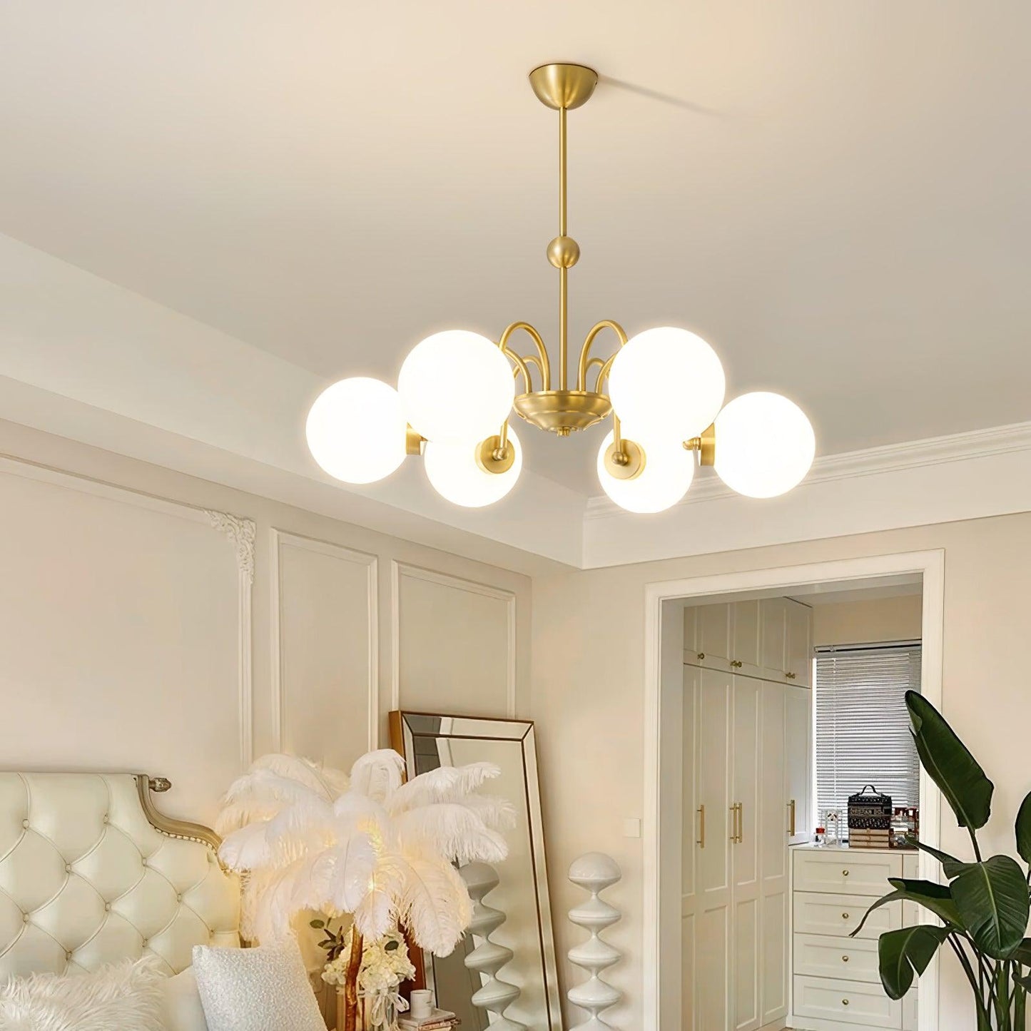 Yisu Brass Chandelier - YIOSI