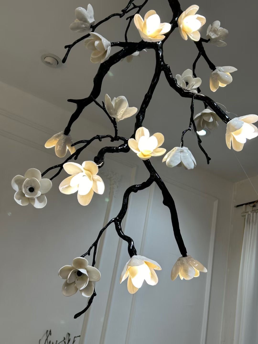 Large Long Branch Flower Chandelier - YIOSI