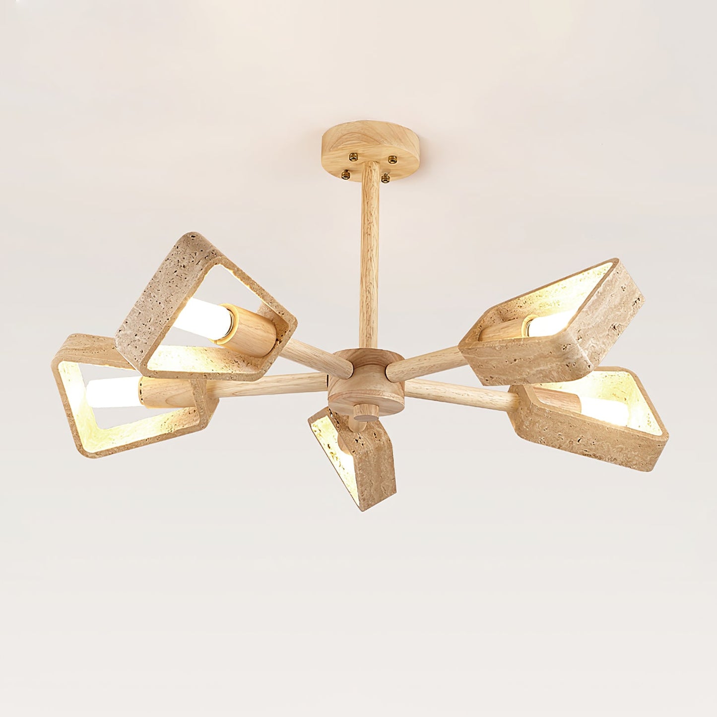 Elementa Travertone Chandelier - YIOSI