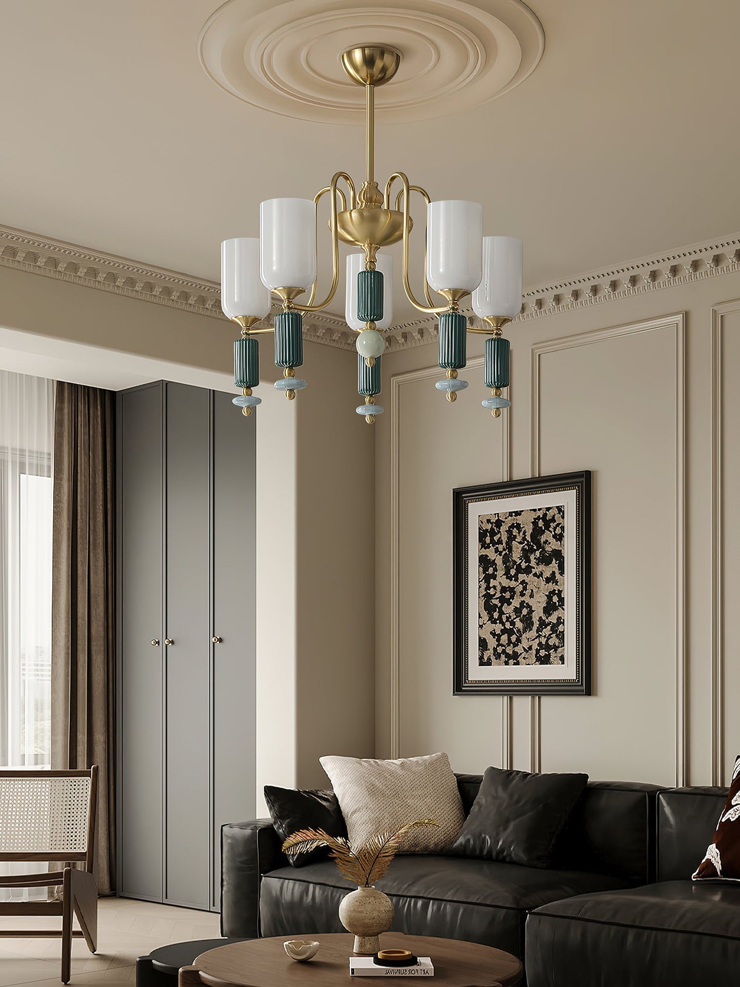 Luceren Ceramic Chandelier - YIOSI