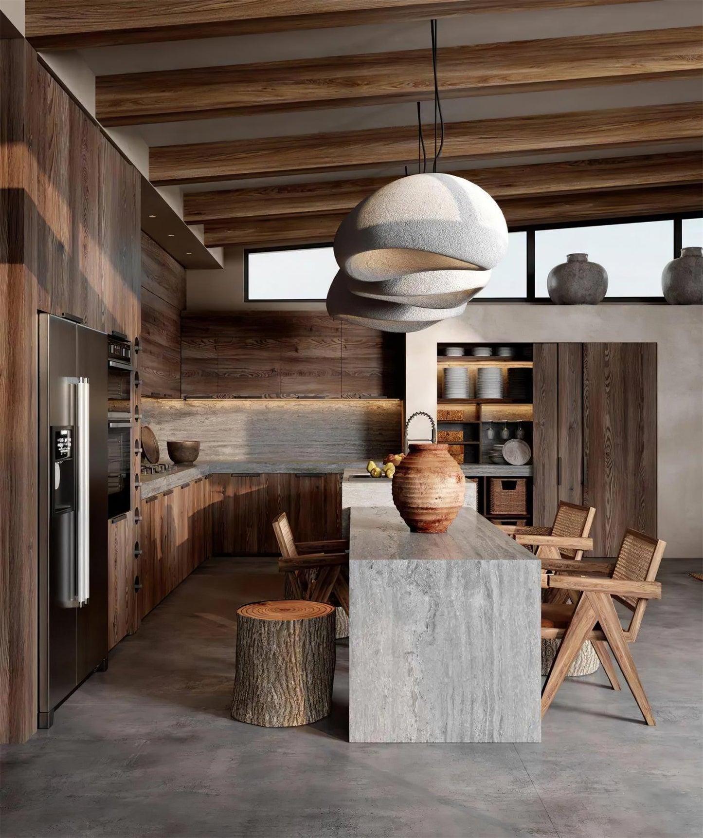 Khmara Rough Combination Chandelier B - YIOSI