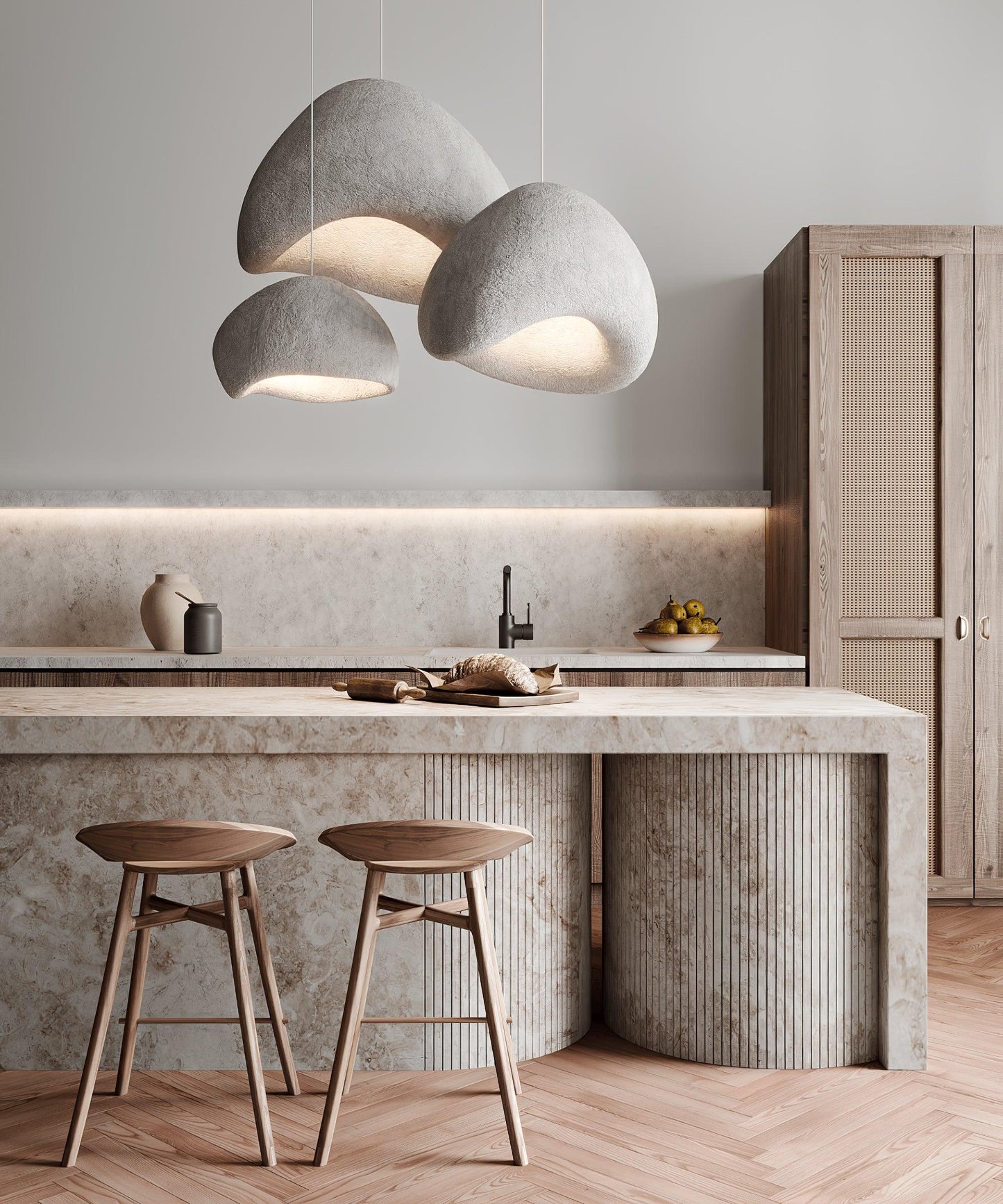 Khmara Rough Combination Chandelier B - YIOSI