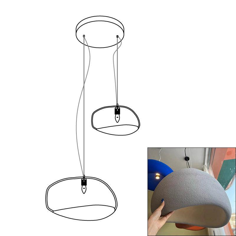 Khmara Rough Combination Chandelier B - YIOSI