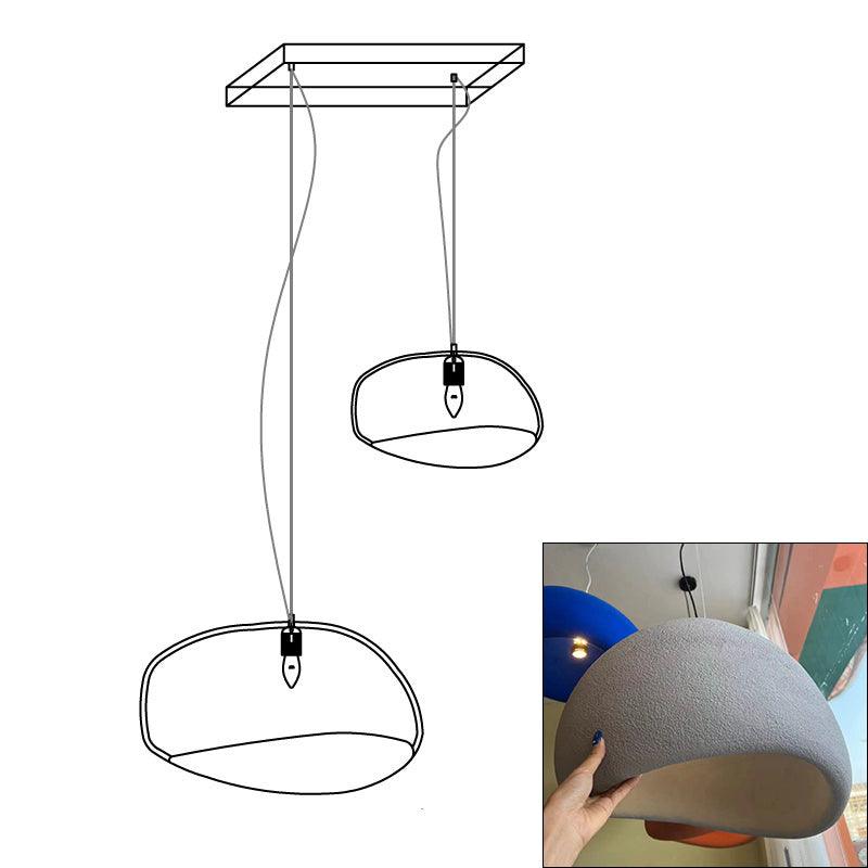 Khmara Rough Combination Chandelier B - YIOSI