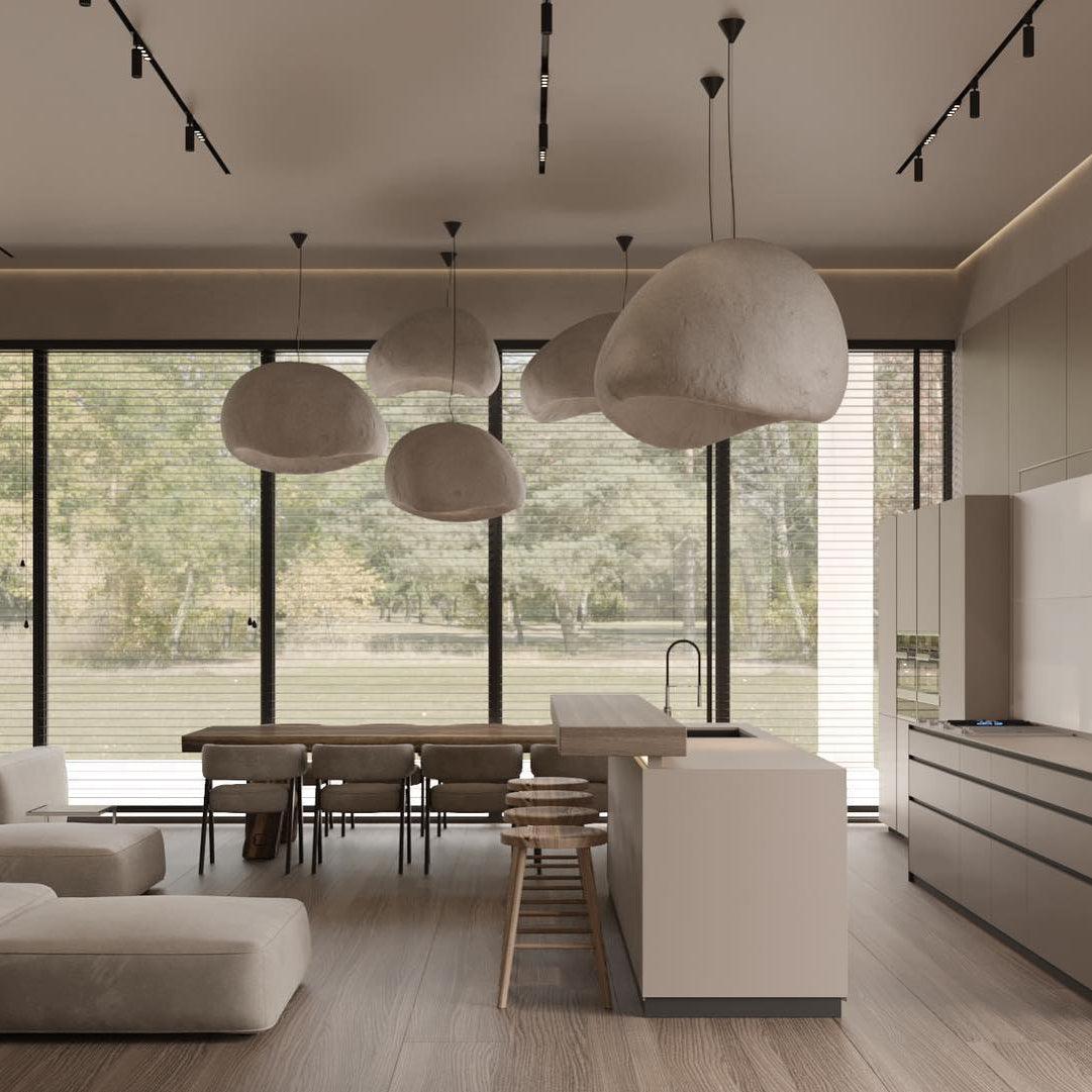 Khmara Rough Combination Chandelier B - YIOSI