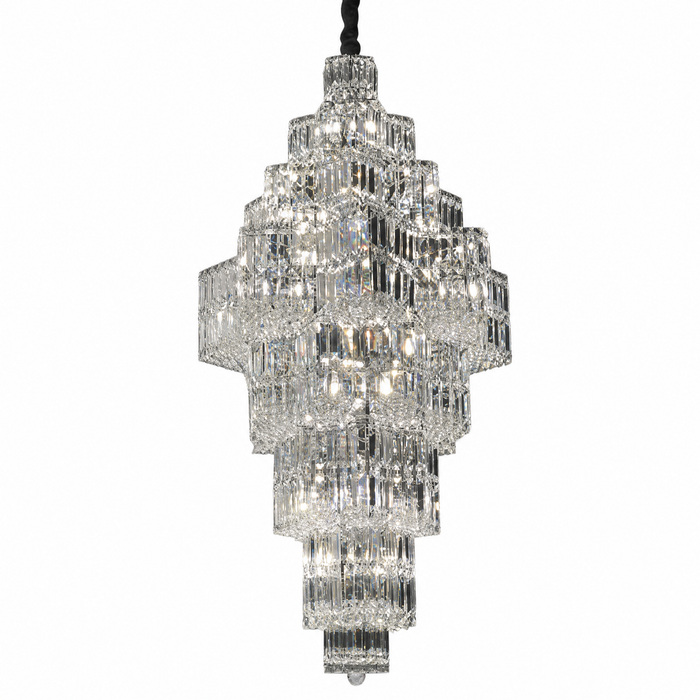 Universo Crystal Halo Chandelier
