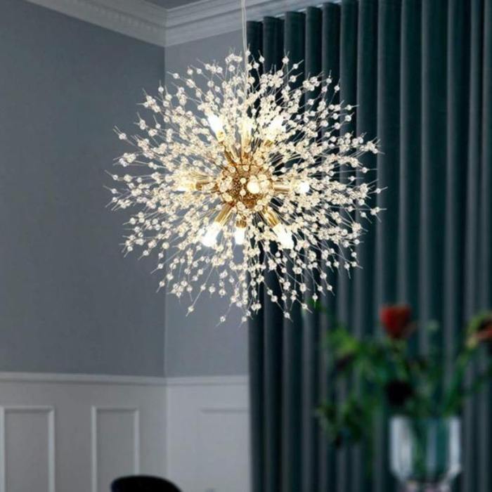 pendant light in living room