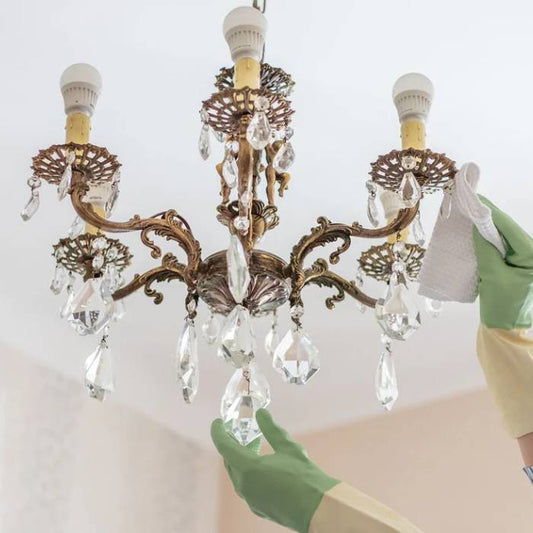 How To Clean A Brass Chandelier Well? 