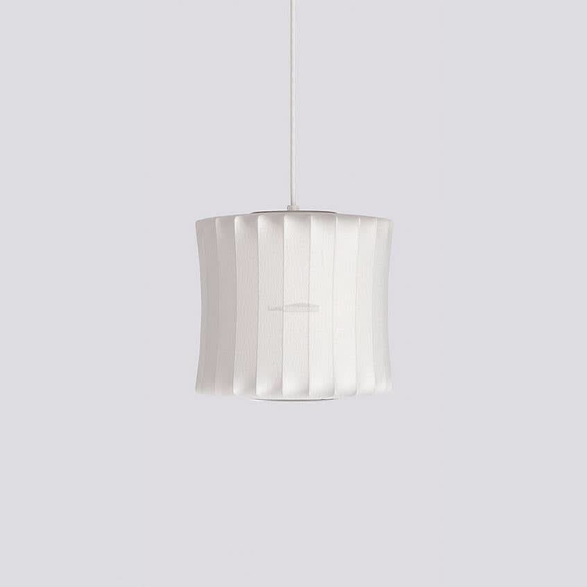 Bubble Pendant Light with Artificial Silk Lampshade - Yiosilamp