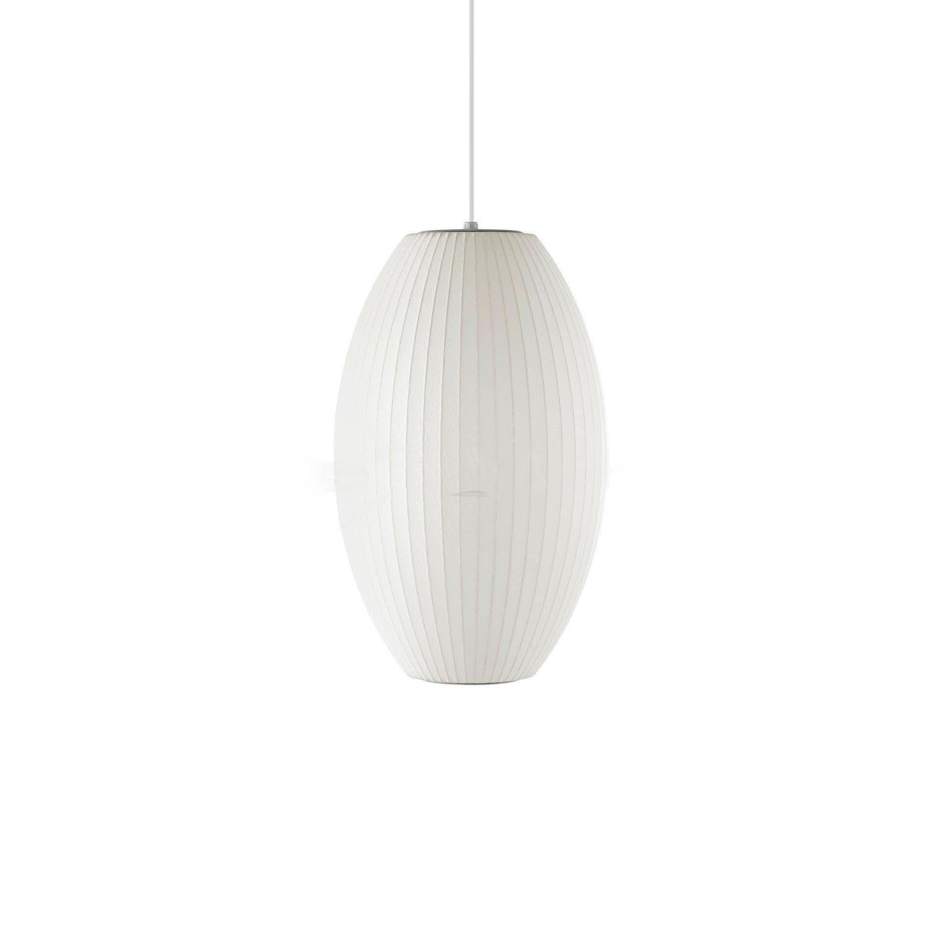 Bubble Pendant Light with Artificial Silk Lampshade - Yiosilamp