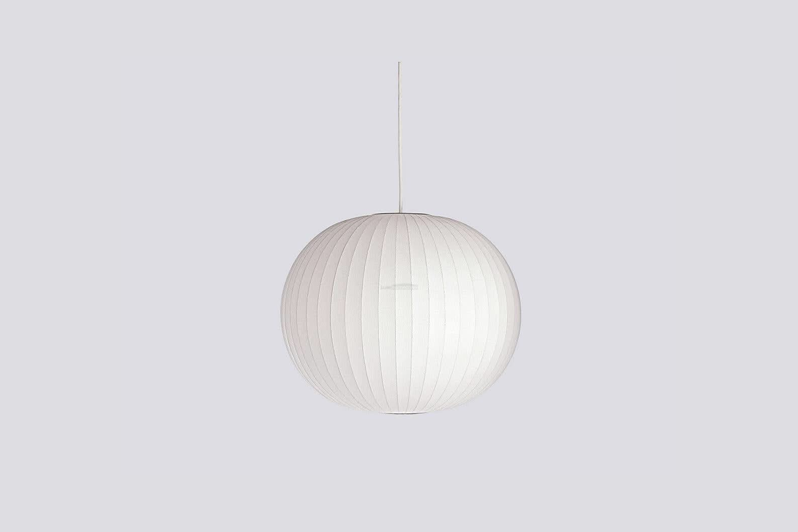 Bubble Pendant Light with Artificial Silk Lampshade - Yiosilamp