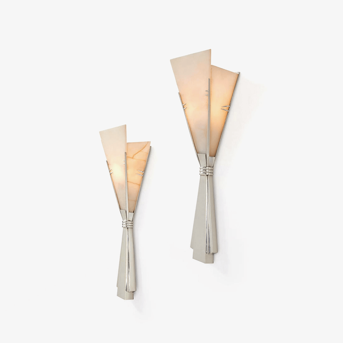 Florent Alabaster Fan Wall Sconce - YIOSI