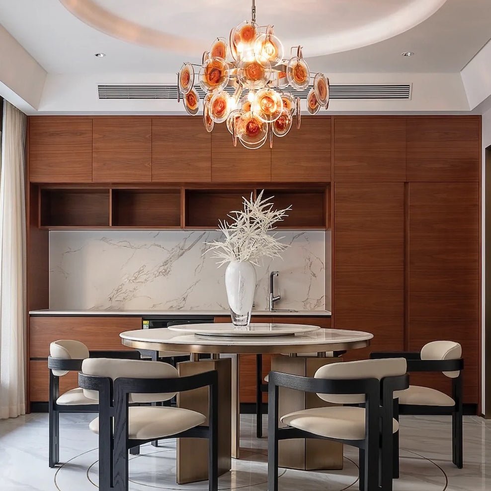 Mazzega Vistosi Murano Chandelier - YIOSI