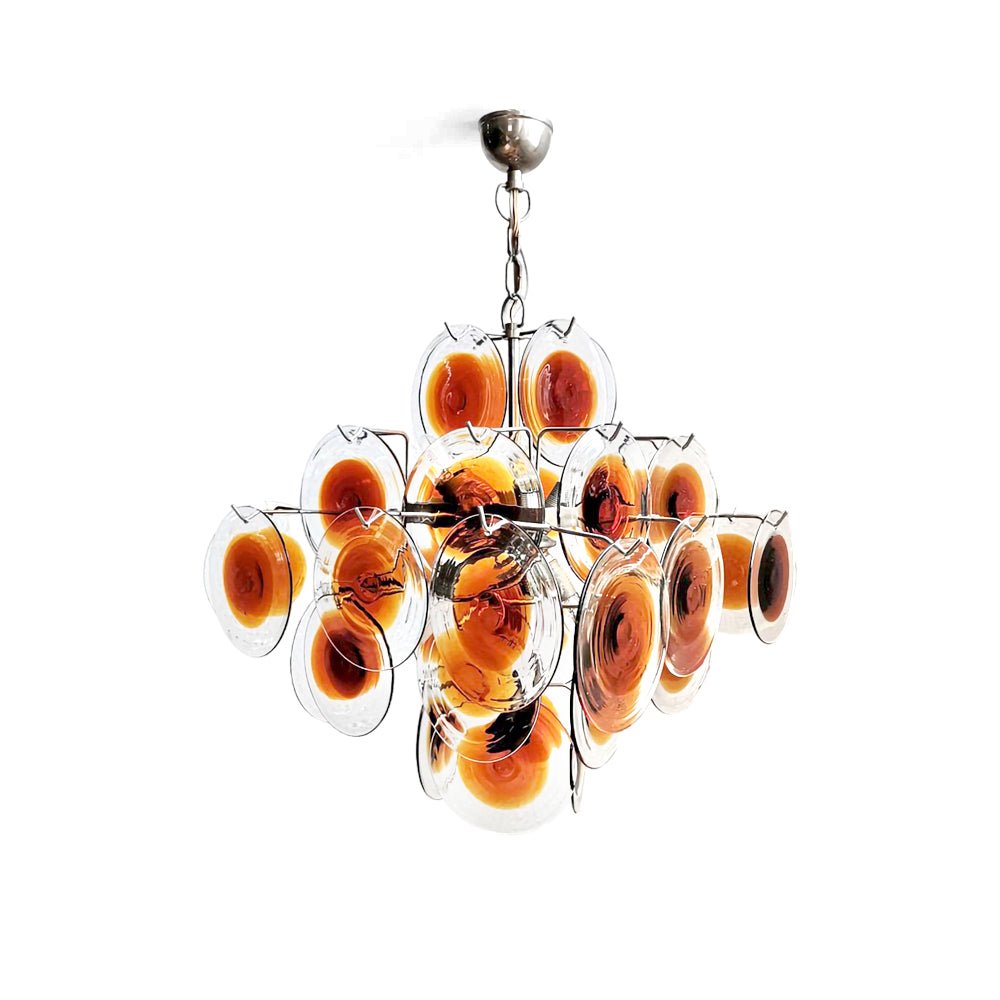 Mazzega Vistosi Murano Chandelier - YIOSI