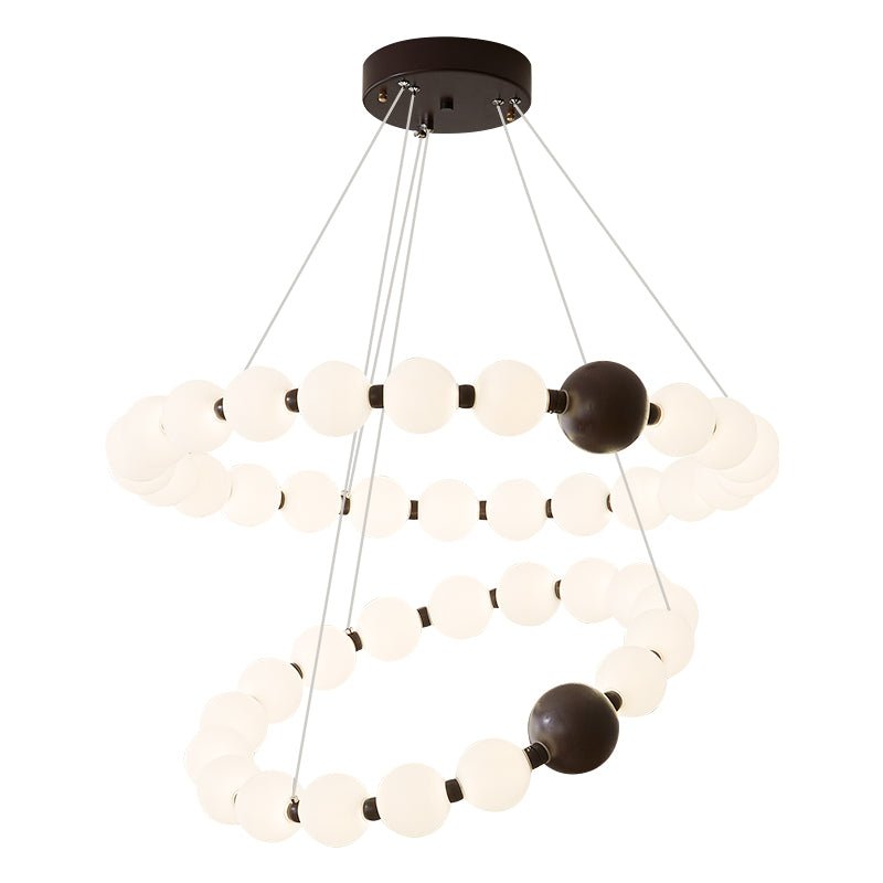 Celestial Bead Ring Chandelier - YIOSI