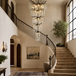 118" Cascading Crystal Tree Branch Chandelier