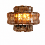 12.6'' Modern Glass Ribbon Wall Sconce