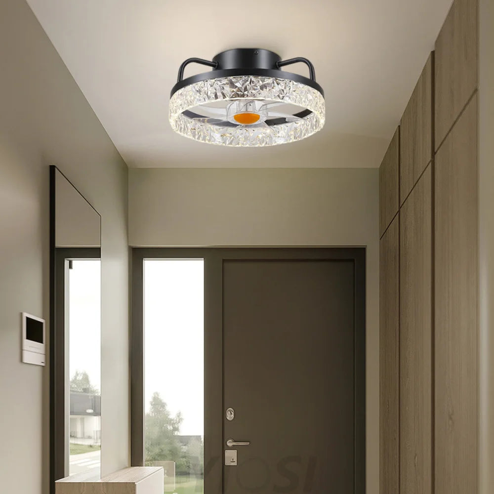 13’’ Bladeless Ceiling Fan with Light – Remote & App Control