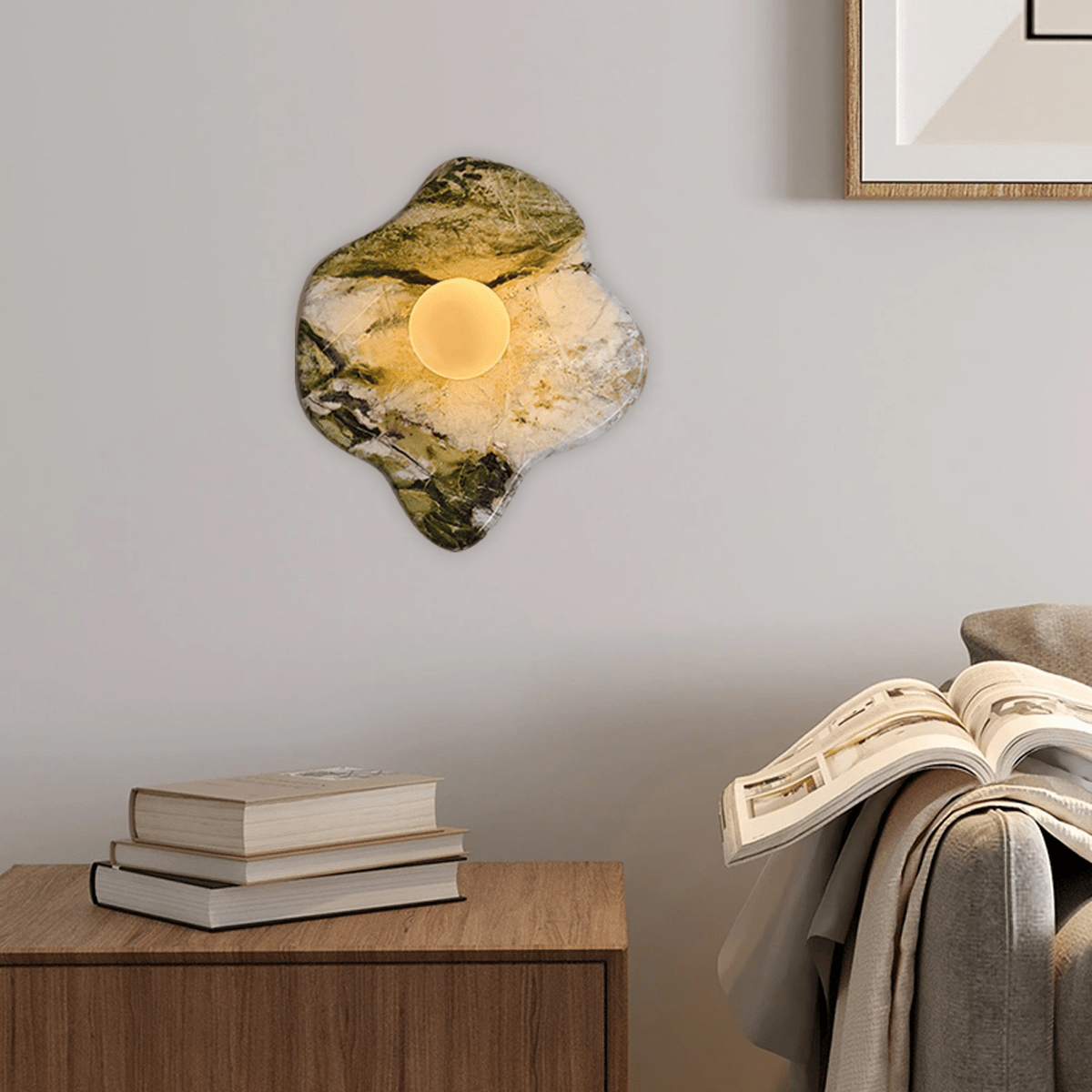 Emma Marble Wall Lamp - YIOSI