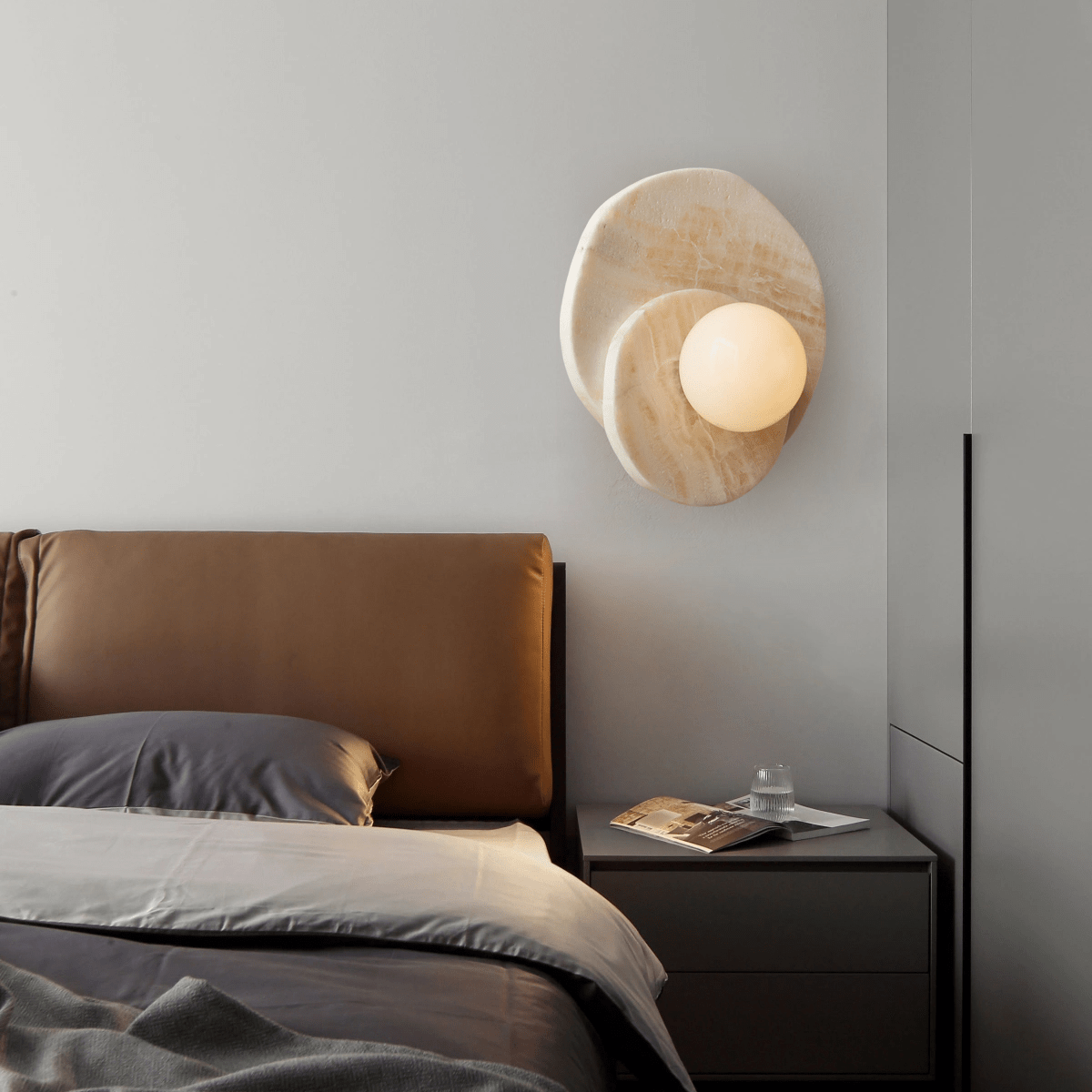 Astr Stone Wall Lamp - YIOSI