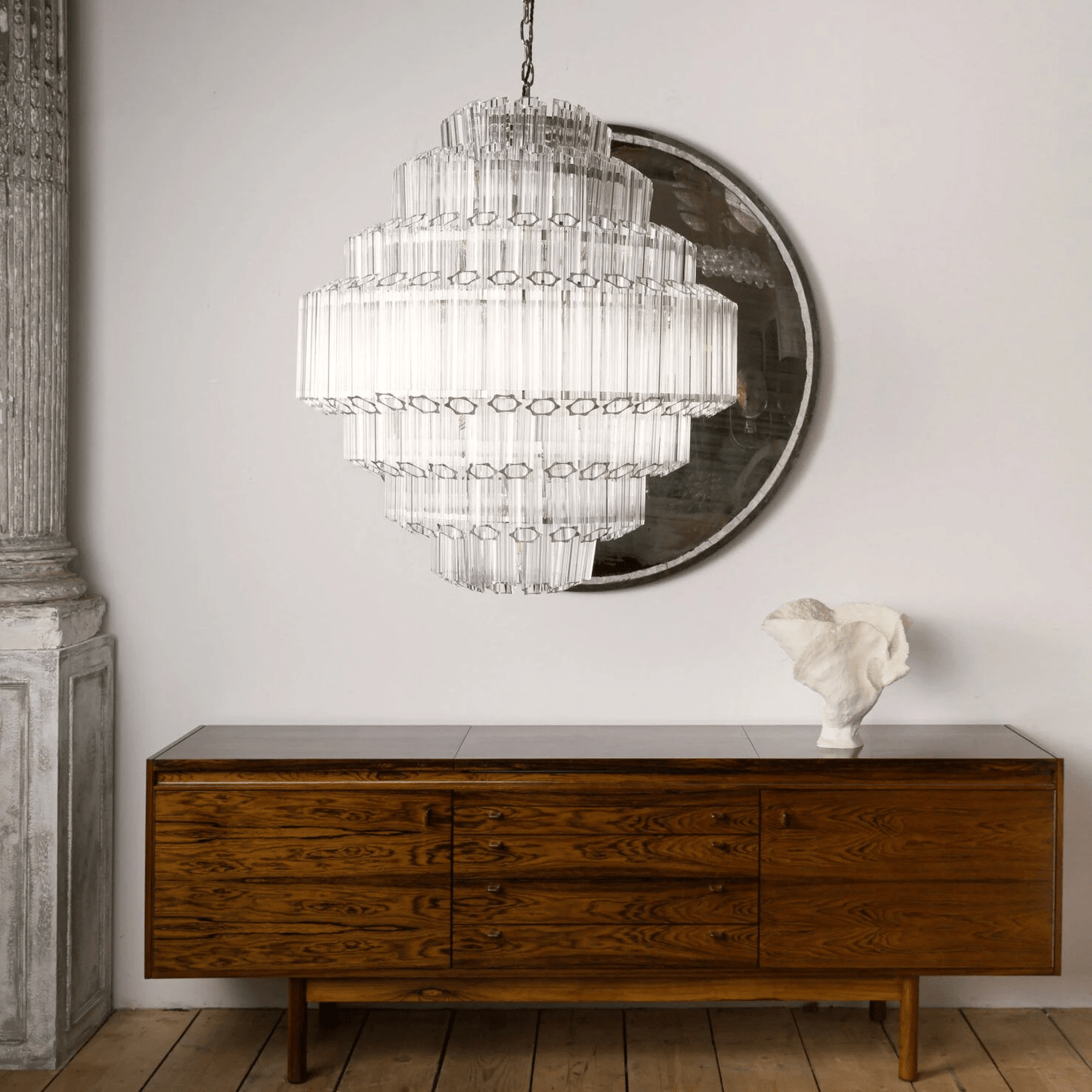 Clear Grande Palermo Chandelier - YIOSI