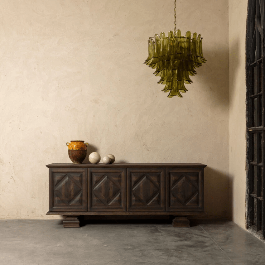 Green Petalo Chandelier - YIOSI