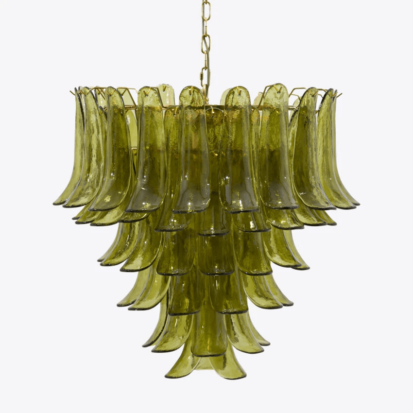 Green Petalo Chandelier - YIOSI