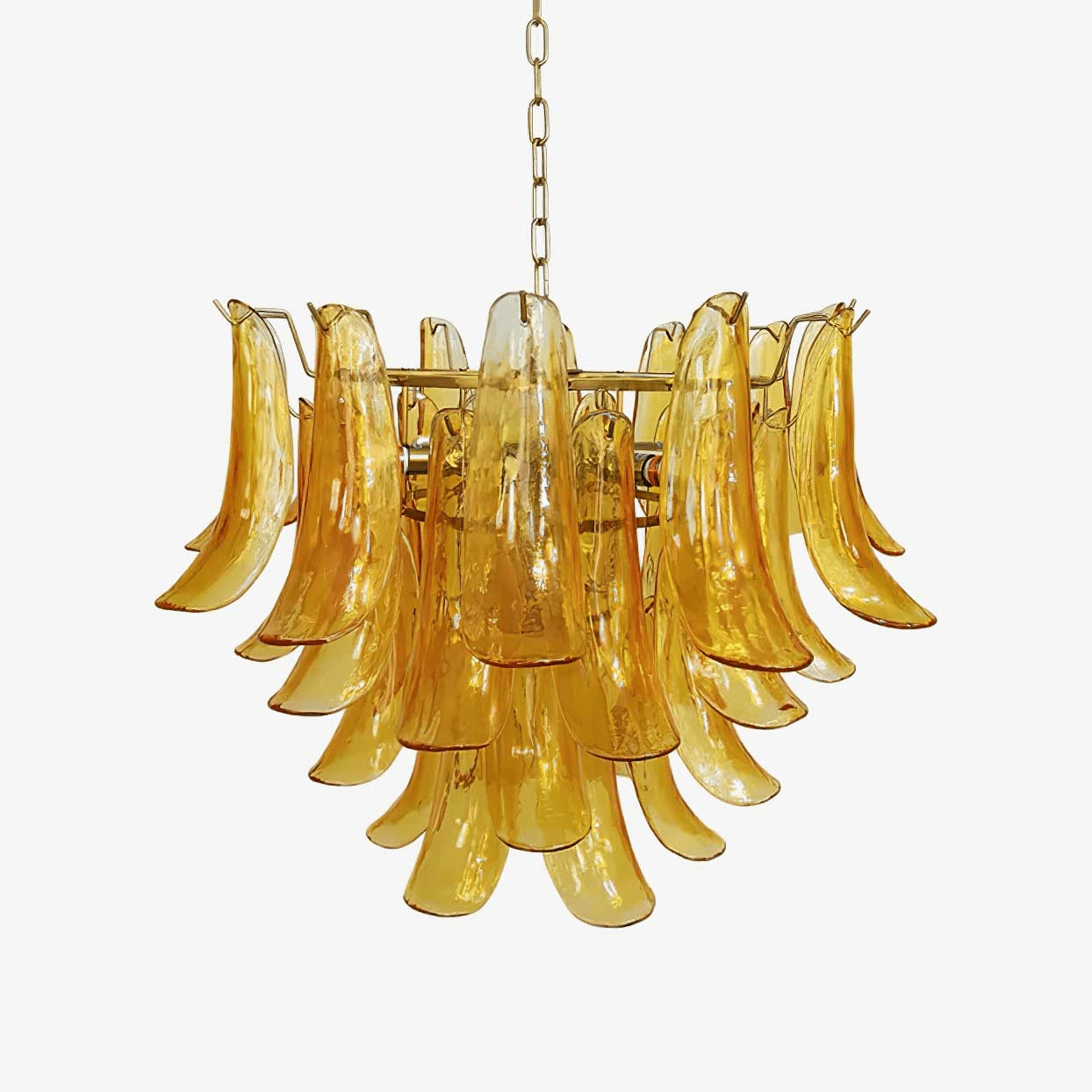 Murano Glass Leaf Chandelier - YIOSI