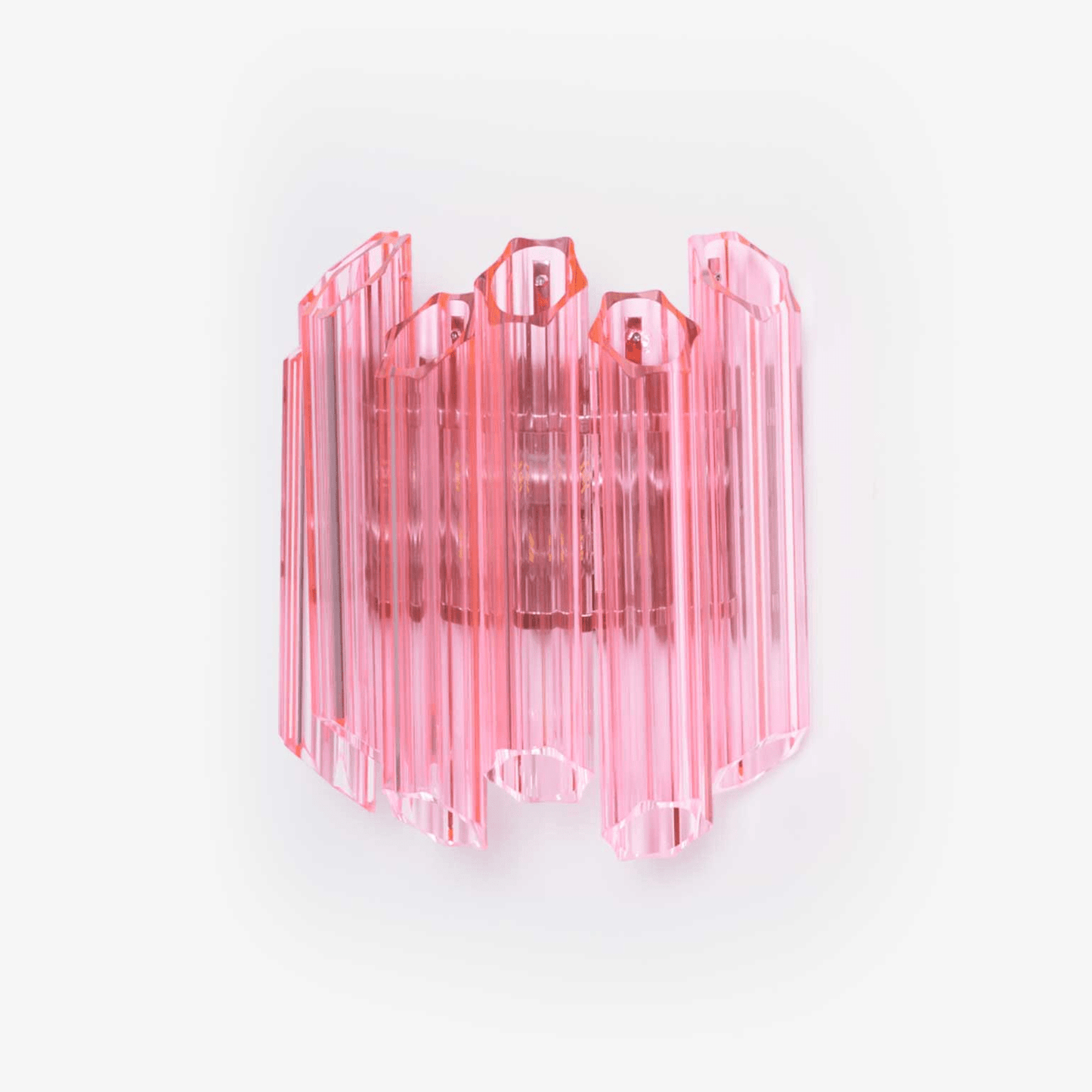 Pink Palermo Murano Wall Lamp - YIOSI
