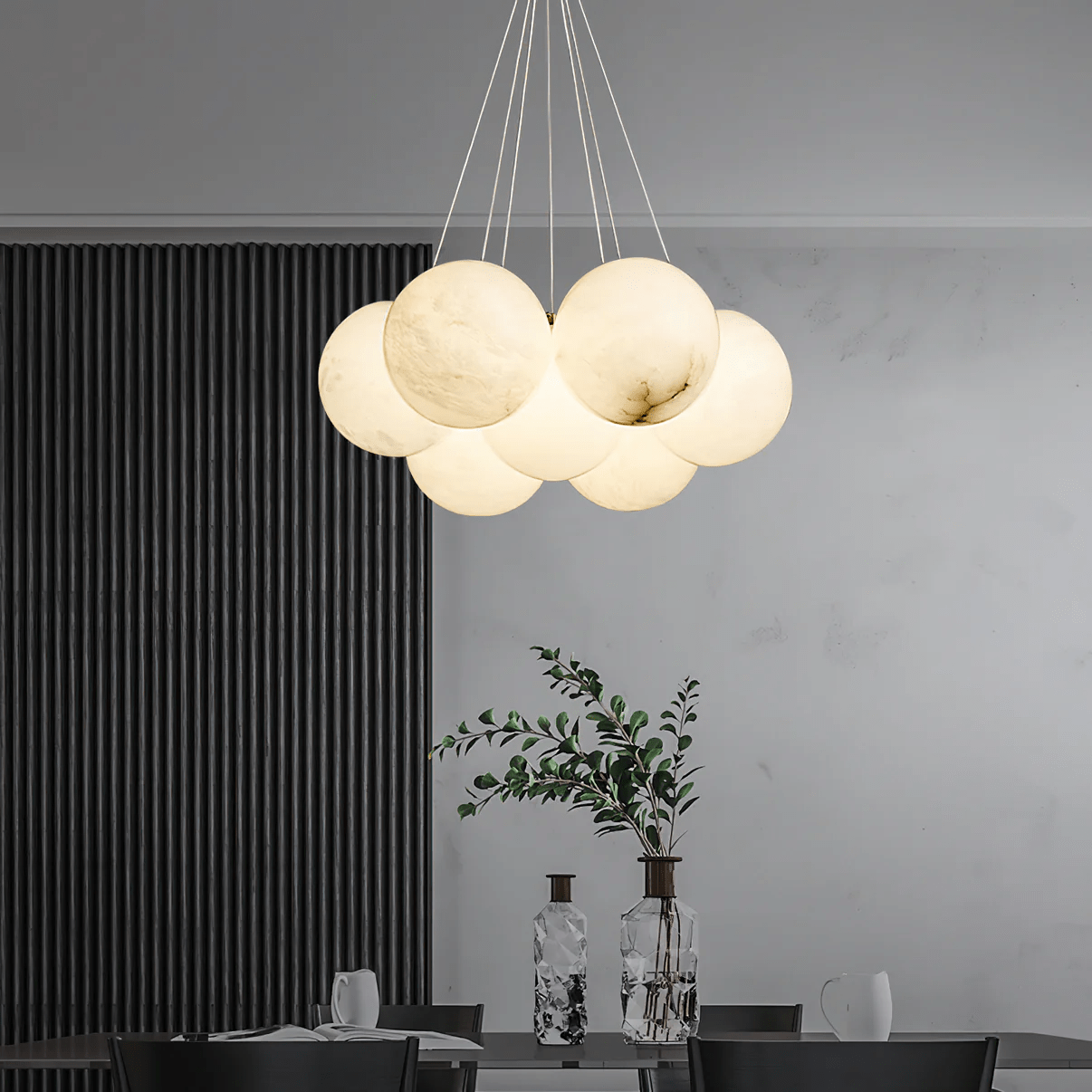 Alabaster Balls Chandelier - YIOSI