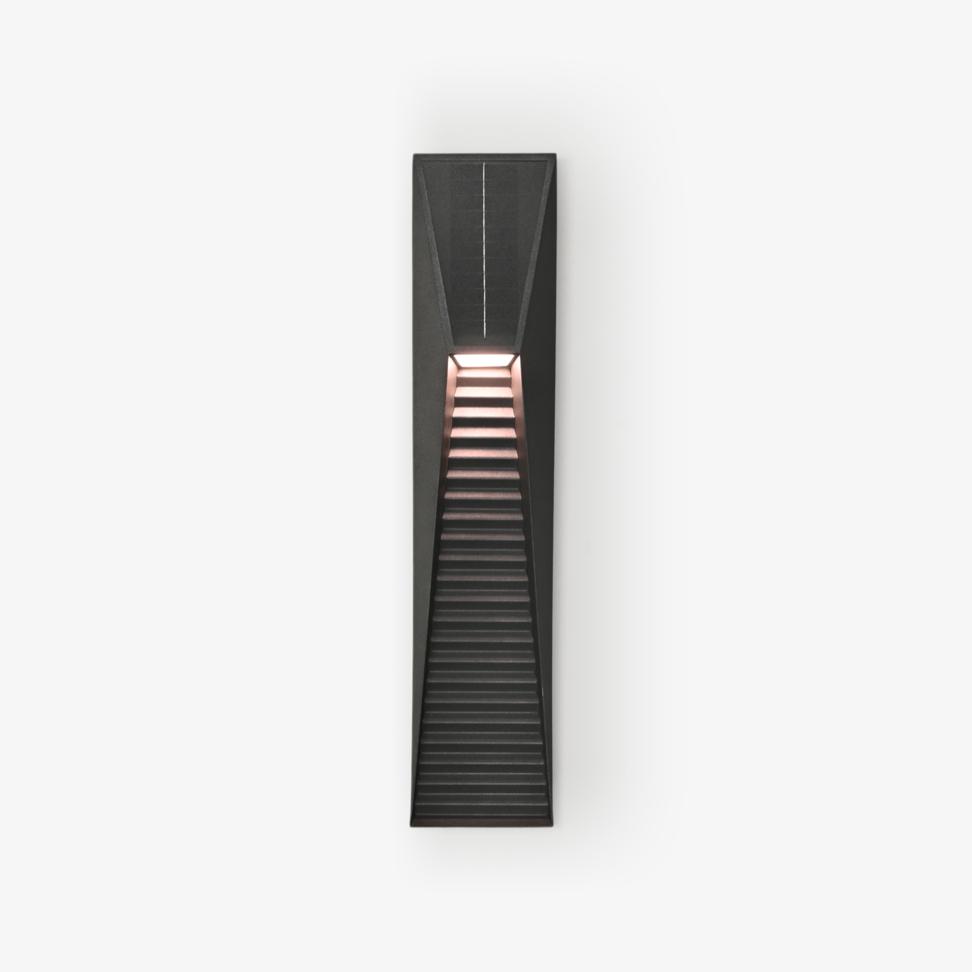 Obsidian Path Solar Outdoor Wall Light - YIOSI