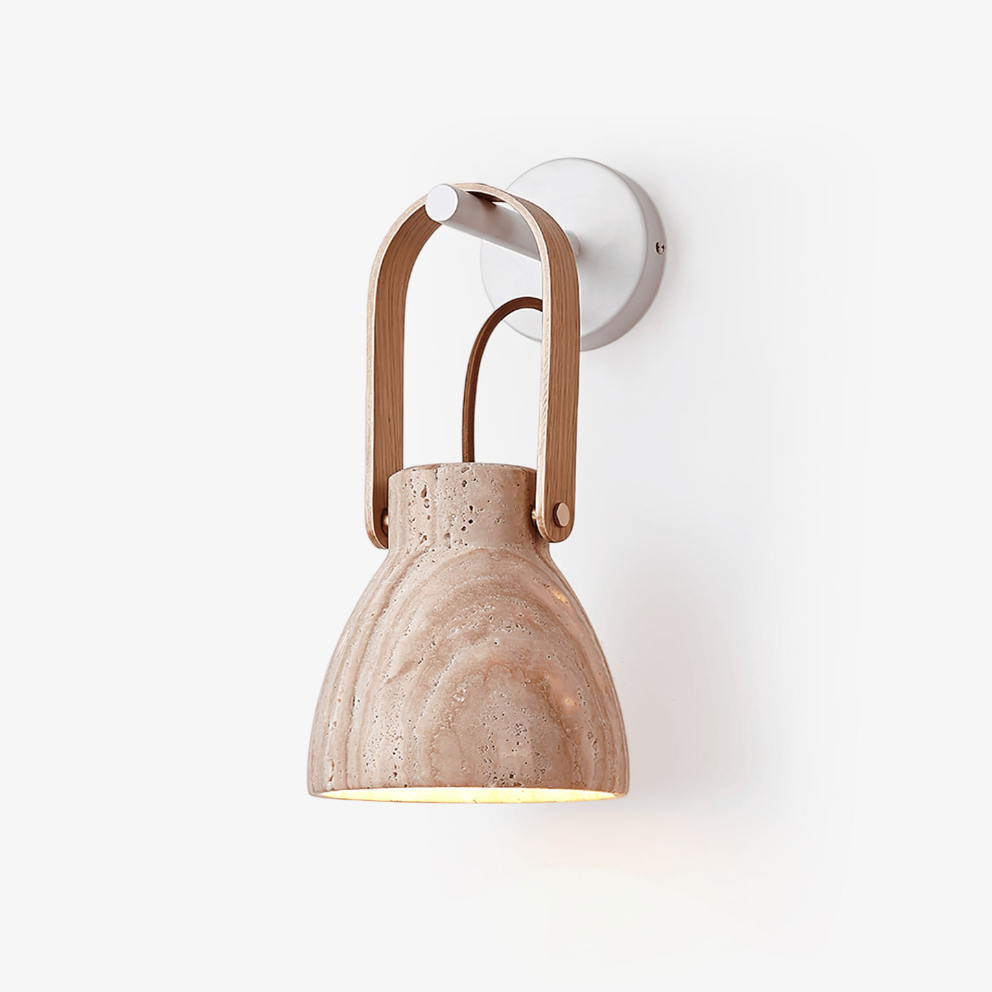 Lanta Arc Stone Sconce - YIOSI