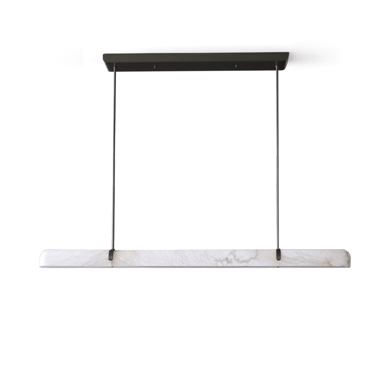 Vakkerlight Linear Alabaster LED Chandelier – Elegant Cloud‑Like Ceiling Light