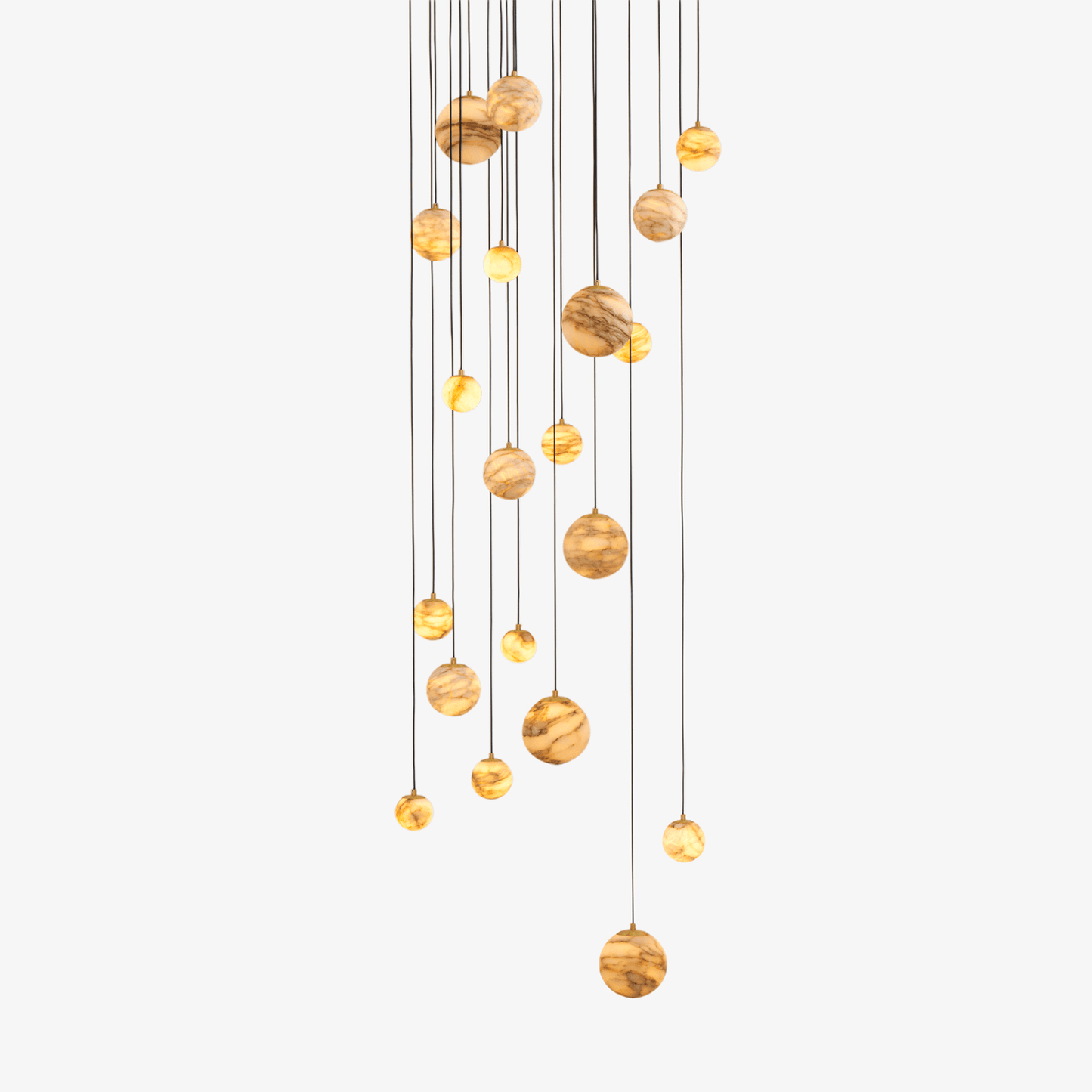 Sultana Alabaster Cluster Chandelier - YIOSI