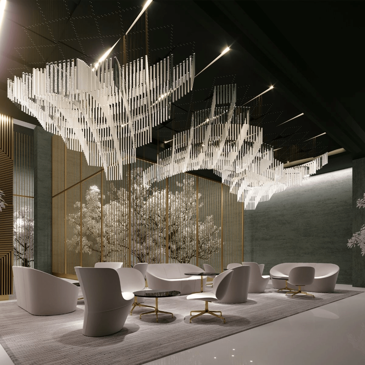 Diamond Cloud Customize Chandelier - YIOSI