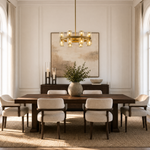 18" 16-Light Modern Gold Crystal Wagon Wheel Chandelier