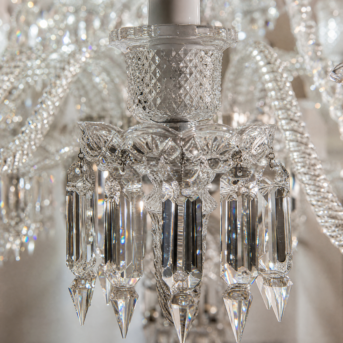 18-Light Candle Crystal Chandelier