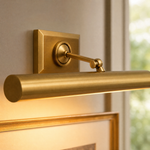 18'' Solid Brass Hardwired Picture Light