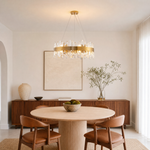 19.6'' Luxury Round 2-Tier K9 Crystal Chandelier