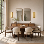 19.7" Brass Natural Alabaster Wall Sconces (Set of 2)