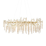 Wisteria Flower Crystal Chandelier
