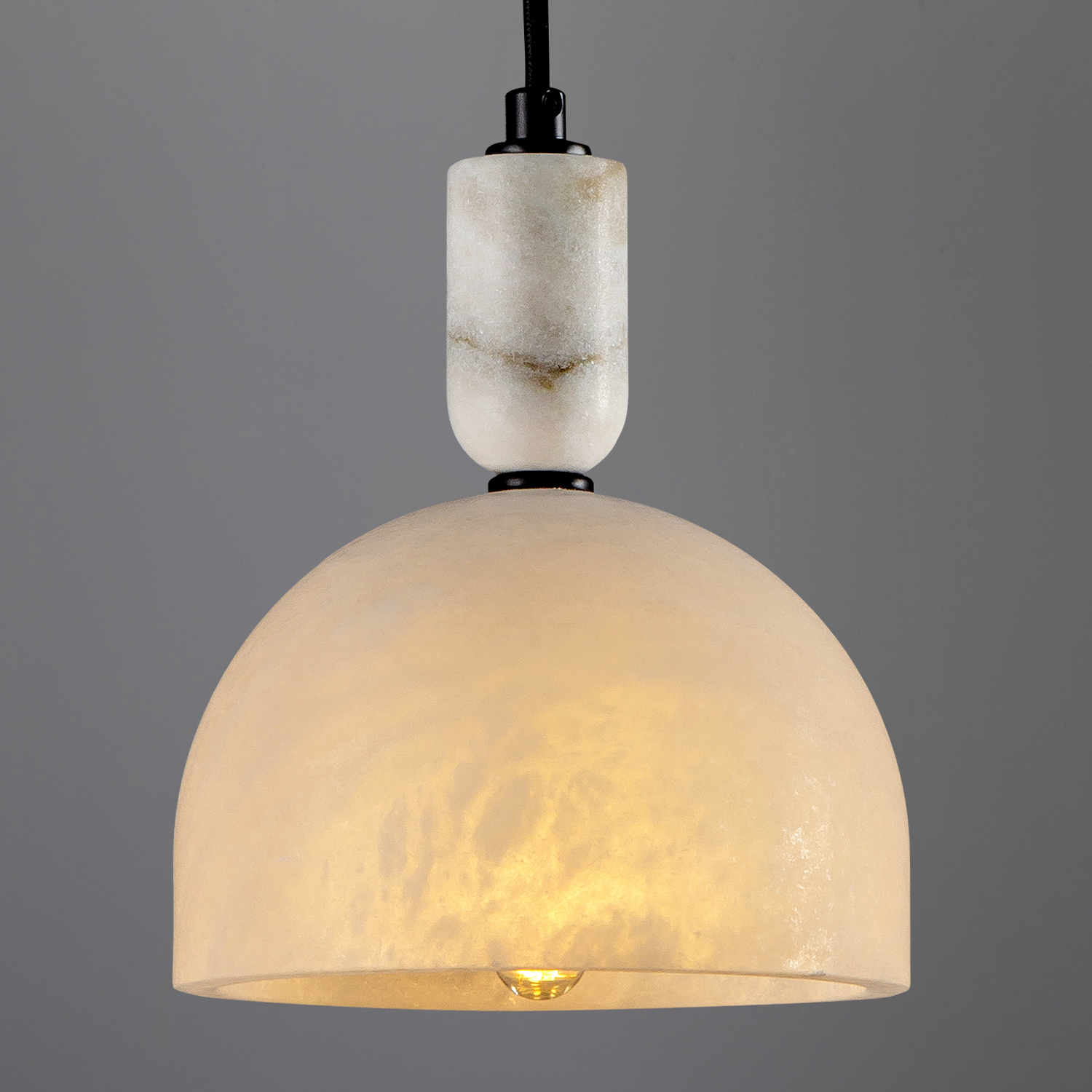 Marble Shade Pendant - Black