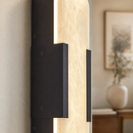 20'' Natural Alabaster Wall Sconces (Set of 2)