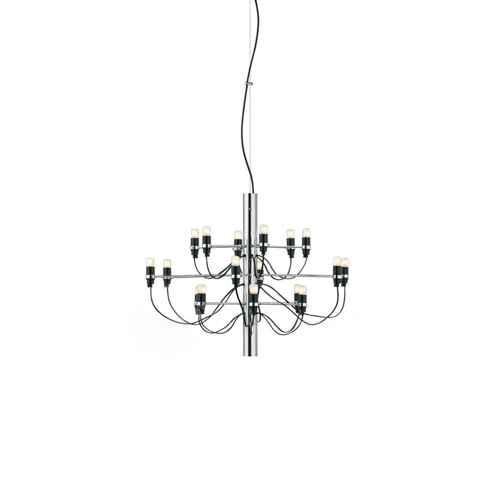 2097 Mid-Century Retro Candle Chandelier with 18/30/50/75 heads - Candle-1-Yiosilamp