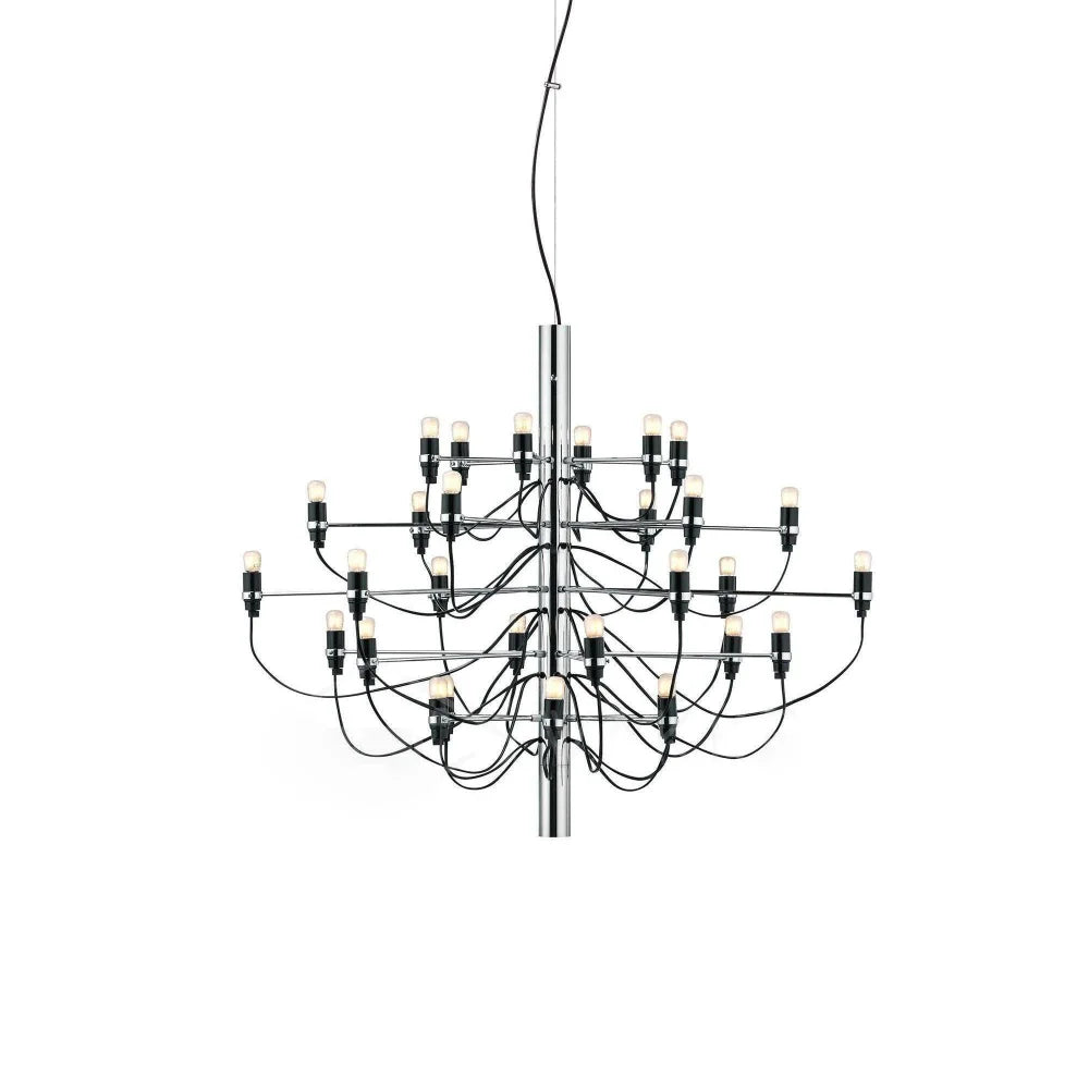 2097 Mid-Century Retro Candle Chandelier with 18/30/50/75 heads - Candle-1-Yiosilamp