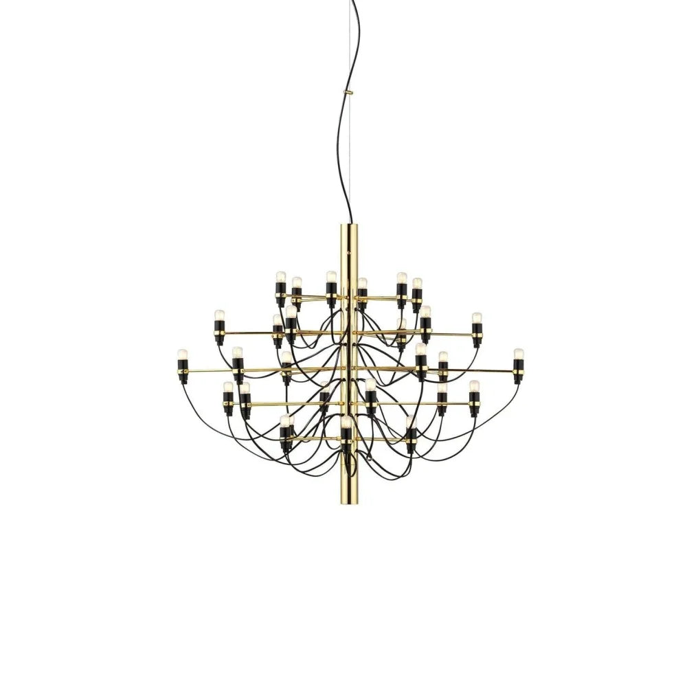 2097 Mid-Century Retro Candle Chandelier with 18/30/50/75 heads - Candle-1-Yiosilamp